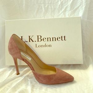 L.K.Bennett Nude Pointed Toe Pumps